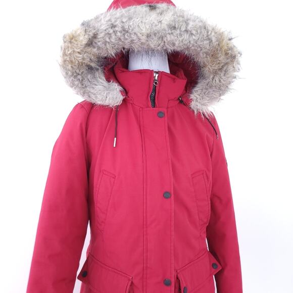 Andrew Marc Parka Anorak Women Size Small, Coat, Hooded Very Warm Jacket - Picture 5 of 12